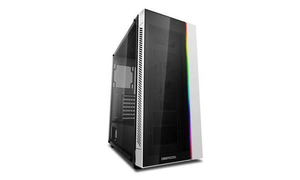 Deepcool MATREXX 55 V3 ADD-RGB WH 3F Tempered Glass Case, White Colour | DP-ATX-MATREXX55V3-AR-WH-3F | A0106