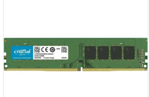 Crucial 16gb DDR4 UDIMM2666MHZ CL19 SINGLE RANK D