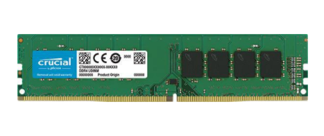 Crucial 8GB (1x8GB) DDR4 UDIMM