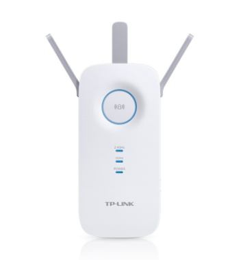 TP-Link RE450 AC1750 1750Mbps Wi-Fi Range Extender 450Mbps@2.4GHz 1300Mbps@5GHz 1Gbps LAN Port 3xAntennas ~RE580D RE590T