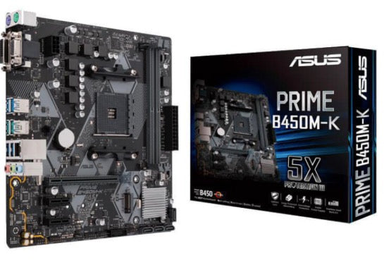 ASUS TUF B450M-PRO GAMING MOTHERBOARD